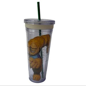Starbucks Tumbler Marvel Benjamin Jacob "Ben" Grimm The Thing Venti Size